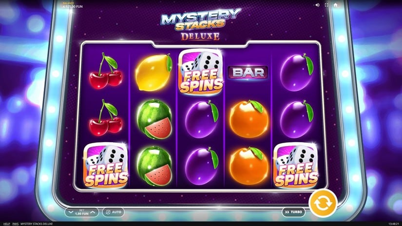 Mystery Stacks Deluxe slot screen 2