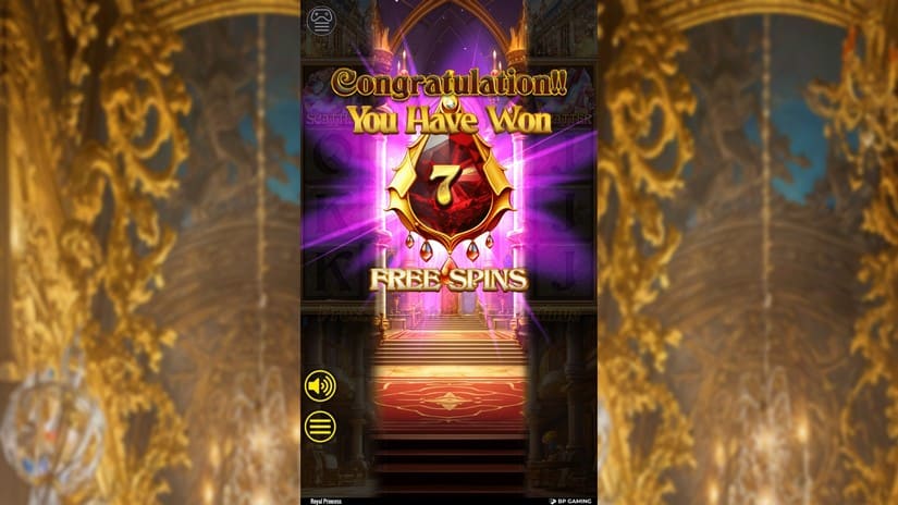 Royal Princess slot screen 3