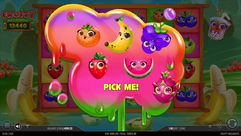 Fruity Megaways slot screen 2