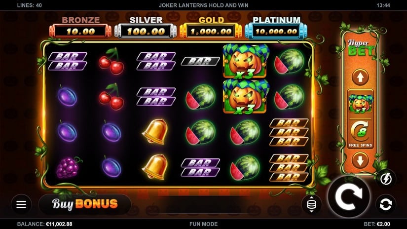 Joker Lanterns Hold and Win slot screen 1