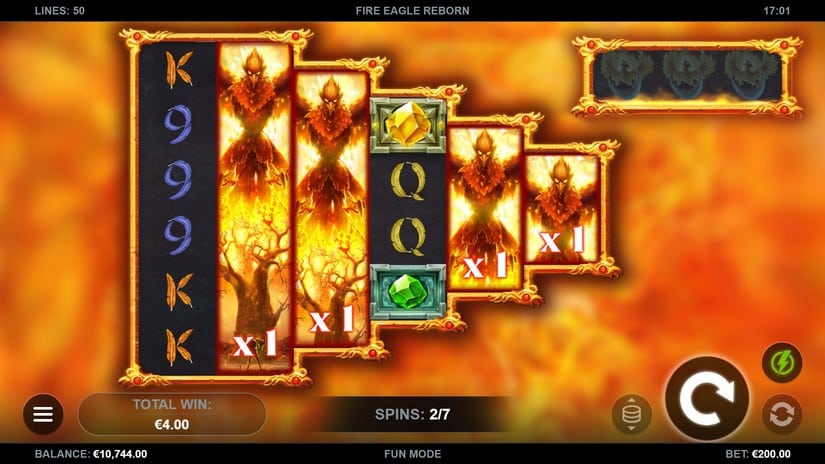 Fire Eagle Reborn slot screen 5