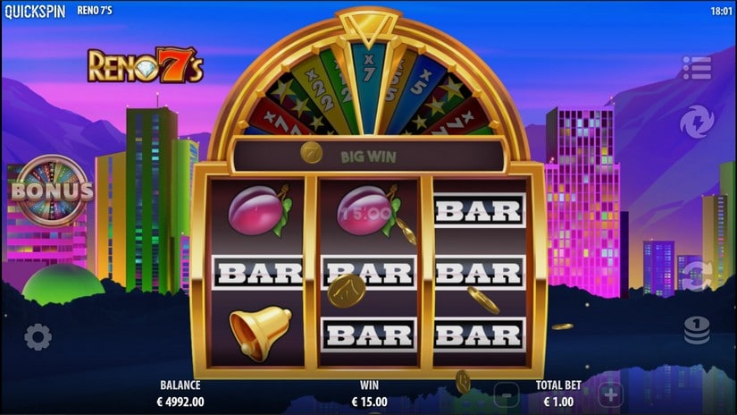 Reno 7s slot screen 4
