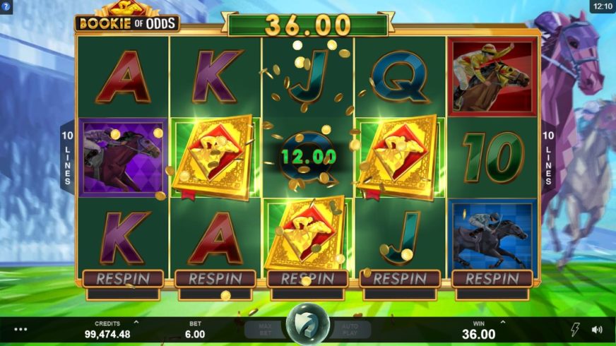 Bookie of Odds slot screen 5