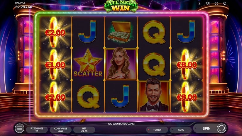 Late Night Win slot screen 3