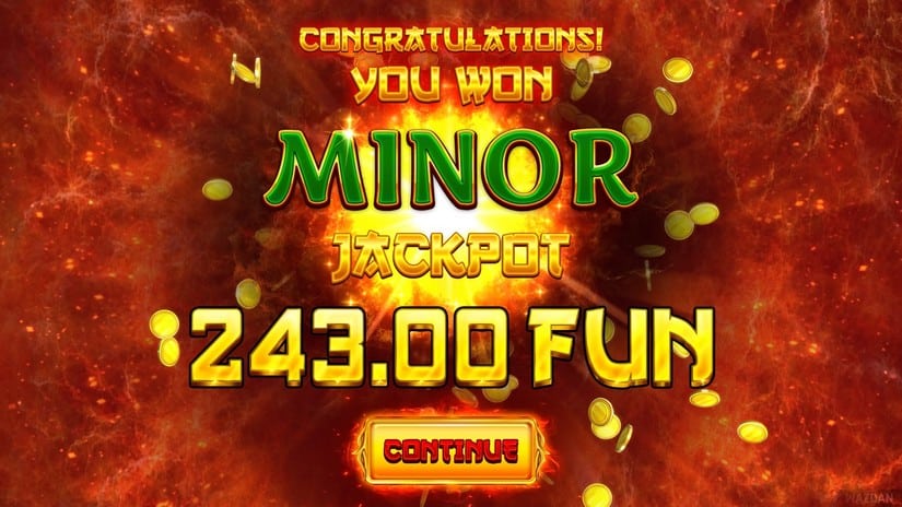 9 Burning Dragons slot screen 5