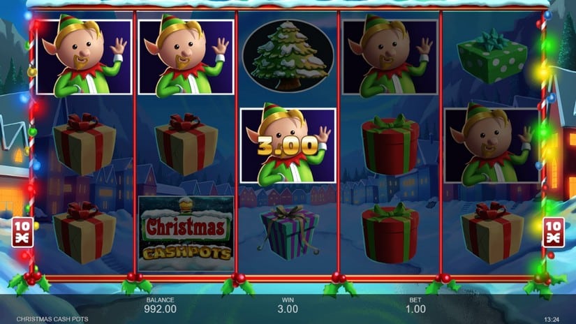 Christmas Cash Pots slot screen 2