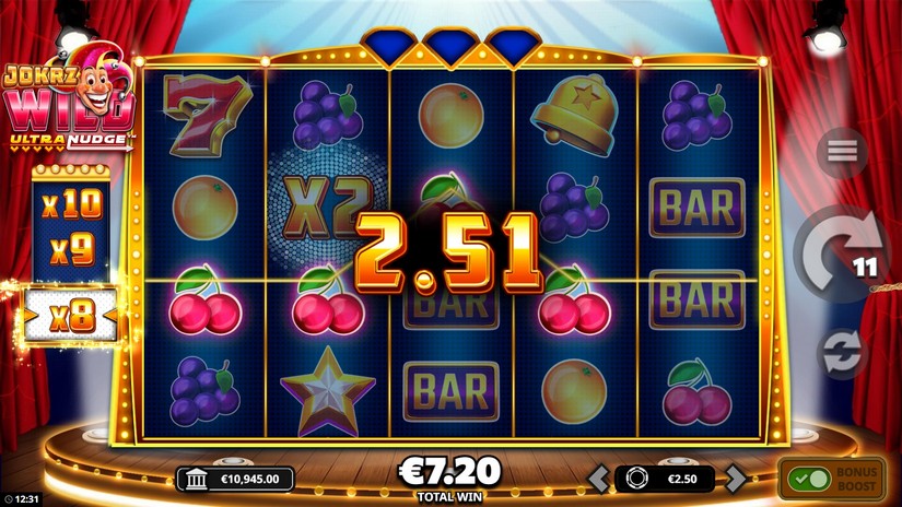 Jokrz Wild Ultranudge slot screen 6