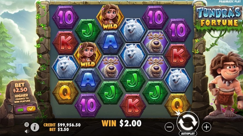 Tundra’s Fortune slot screen 2