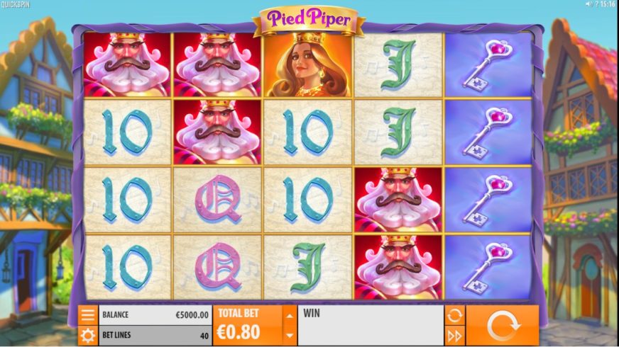 Pied Piper slot screen 2