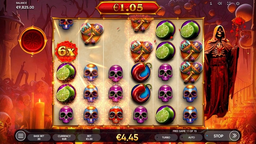 Dia de Los Muertos 2 slot screen 4