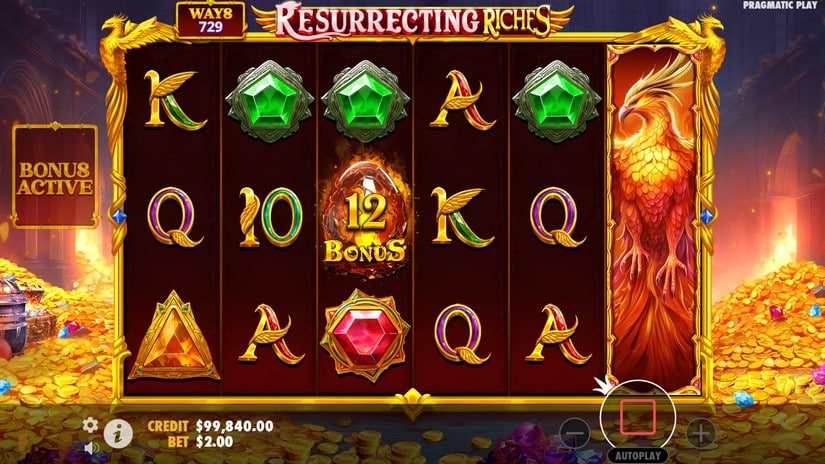 Resurrecting Riches slot screen 2