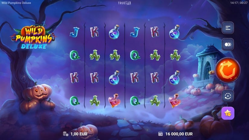 Wild Pumpkins Deluxe slot screen 1