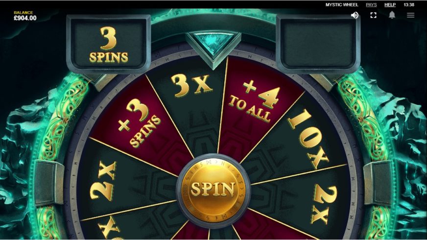 Mystic Wheel slot screen 4