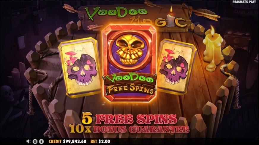 Voodoo Magic slot screen 4