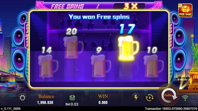 Party Night (Tada Gaming) slot screen 5
