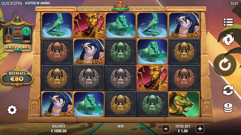 Scepter of Anubis slot screen 1