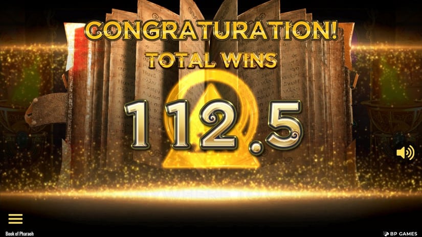 Book of Pharaoh slot screen 6