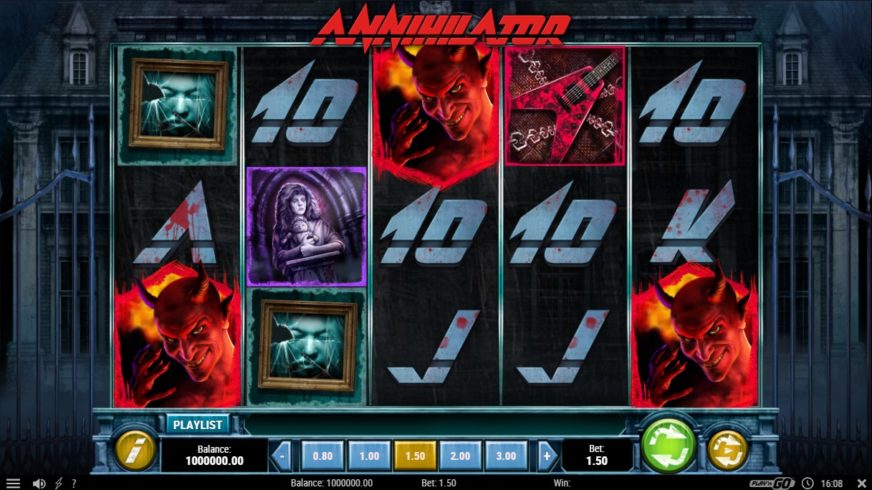 Annihilator slot screen 1