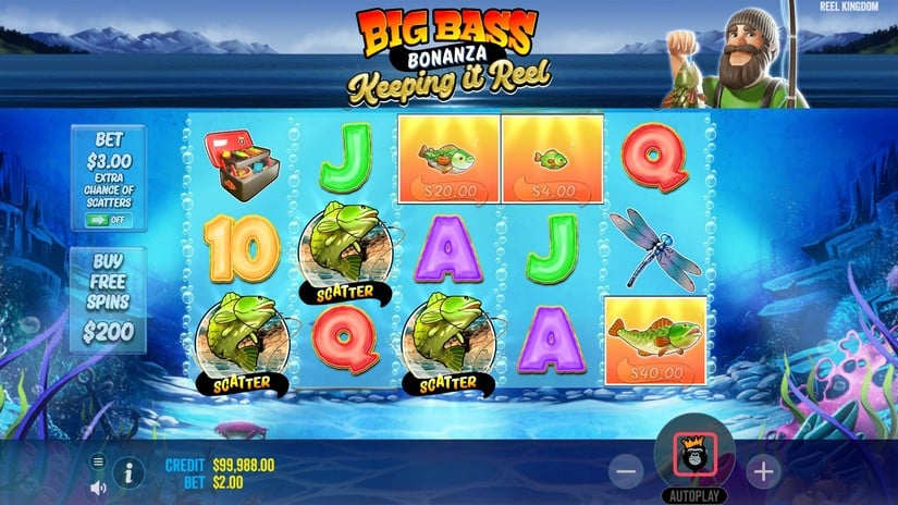 Big Bass – Keeping it Reel slot screen 2