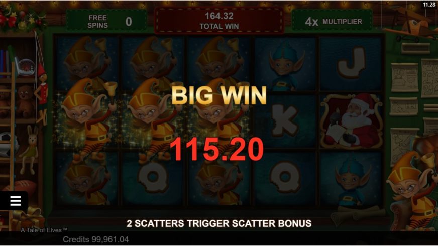 A Tale of Elves slot screen 4