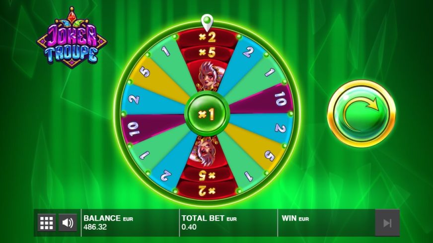 Joker Troupe slot screen 5