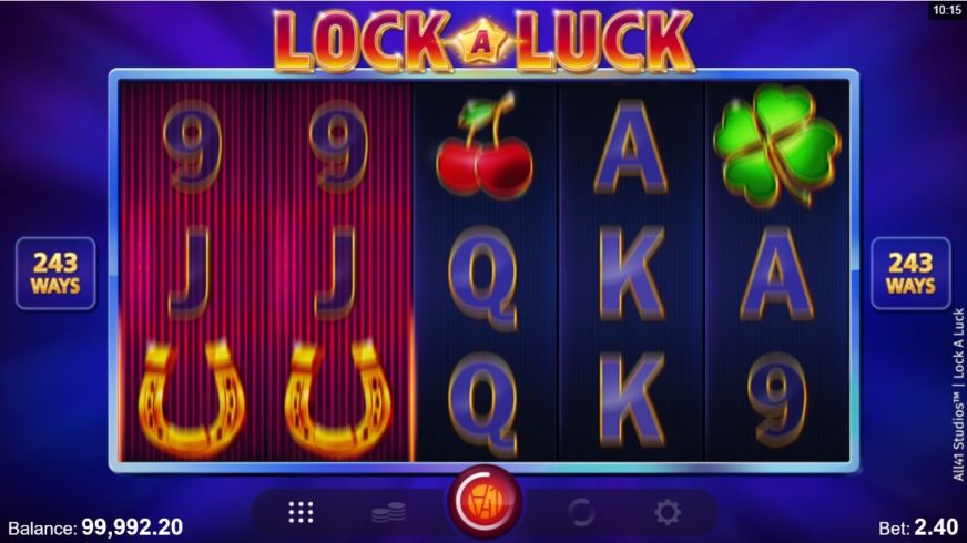 Lock A Luck slot screen 2