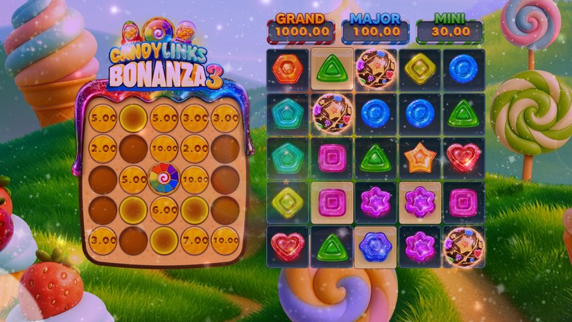 Candy Links Bonanza 3 slot screen 2