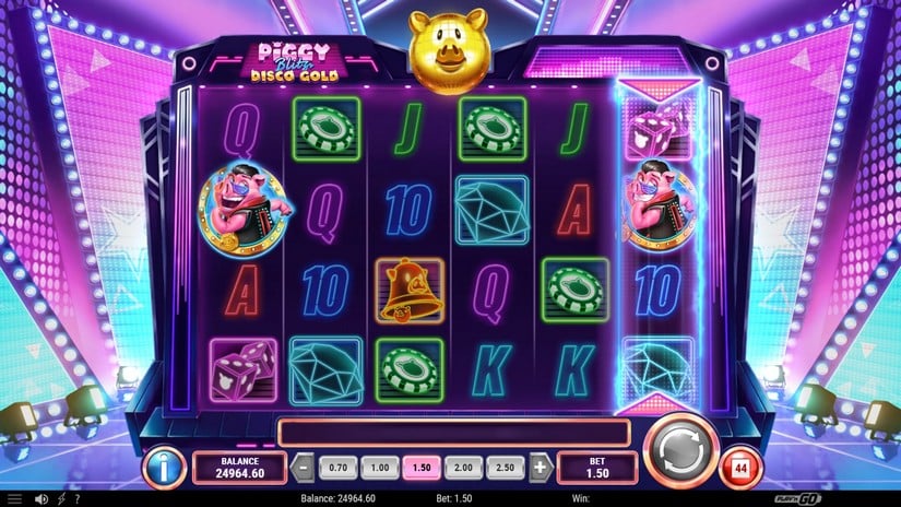 Piggy Blitz Disco Gold slot screen 4
