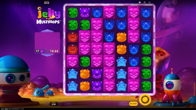 Jelly Multihops slot screen 4