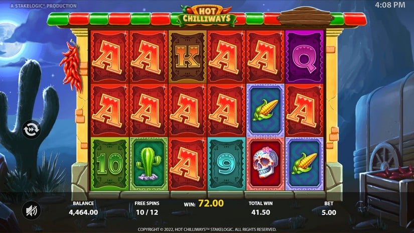 Hot Chilliways slot screen 6