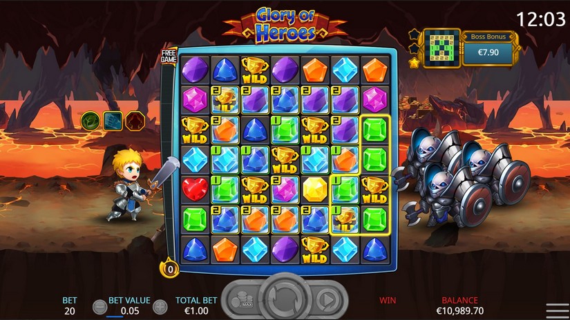 Glory of Heroes slot screen 7