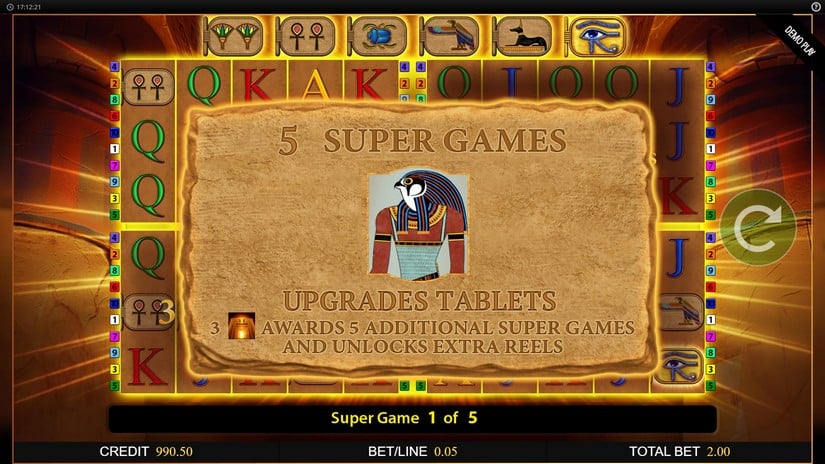 Eye of Horus Power 4 Slots slot screen 5