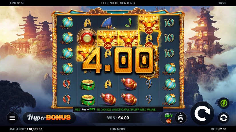 Legend of Senteng slot screen 3