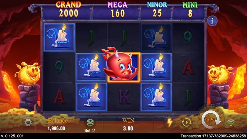 Devil Fire 2 slot screen 2