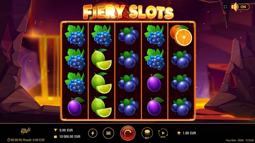 Fiery Slots slot screen 1