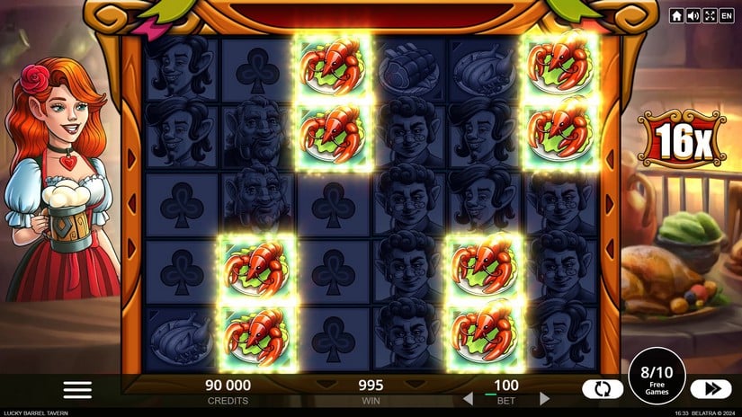 Lucky Barrel Tavern slot screen 6