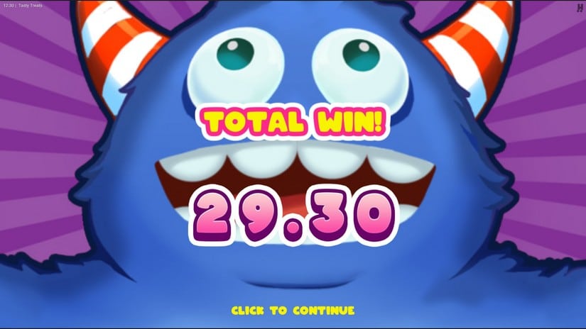 Tasty Treats slot screen 8