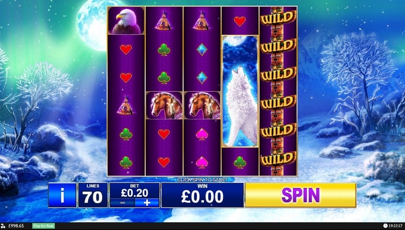 Wolves! Wolves! Wolves! slot screen 4