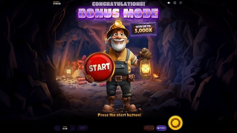 Glow Dig slot screen 3