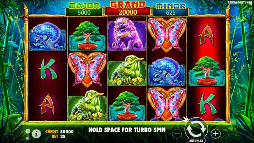 Panda’s Fortune™ slot screen 1