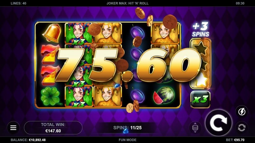 Joker Max: Hit ‘n’ Roll slot screen 7