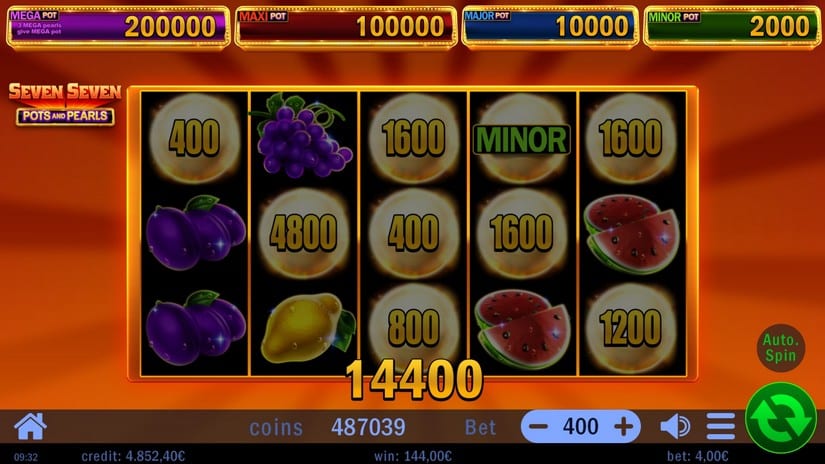 Seven Seven Pots and Pearls slot screen 6