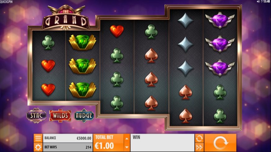 The Grand slot screen 1