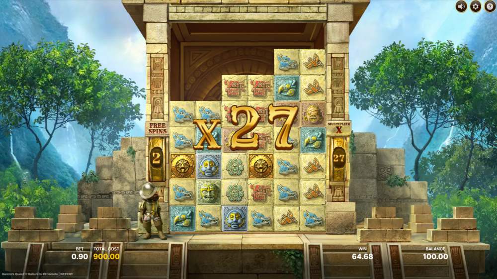 Gonzo's Quest 2 free slot machine 