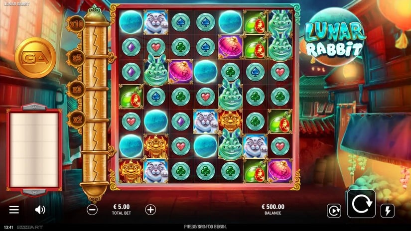 Lunar Rabbit slot screen 1