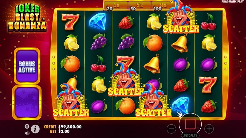 Joker Blast Bonanza slot screen 2