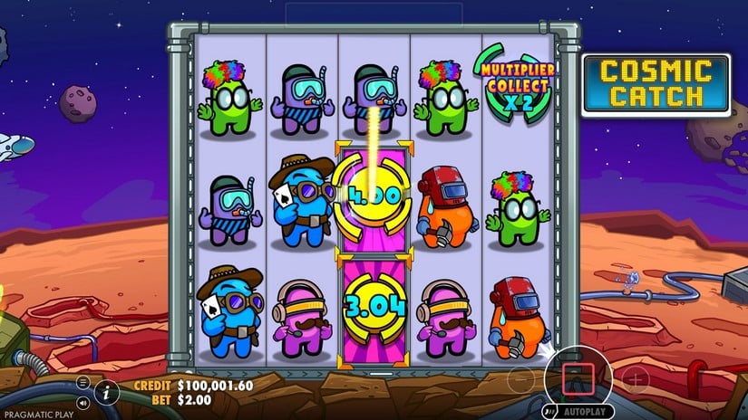 Cosmic Catch slot screen 4