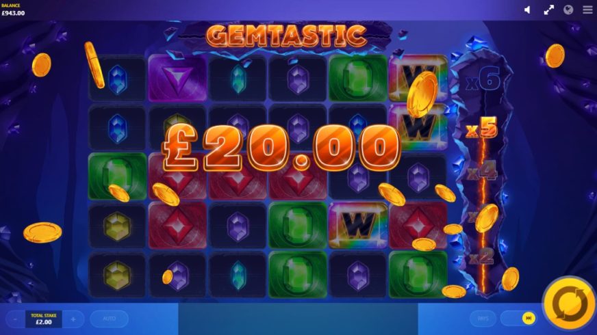 Gemtastic slot screen 5