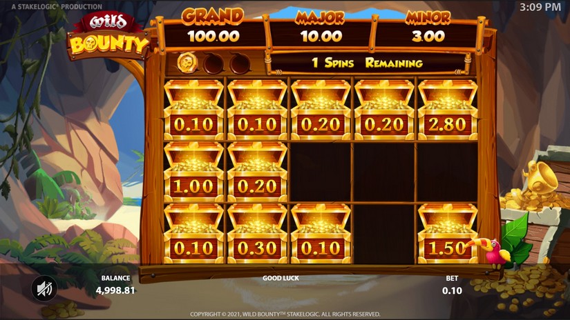 Wild Bounty slot screen 6