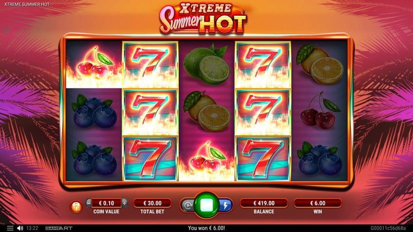 Xtreme Summer Hot slot screen 5